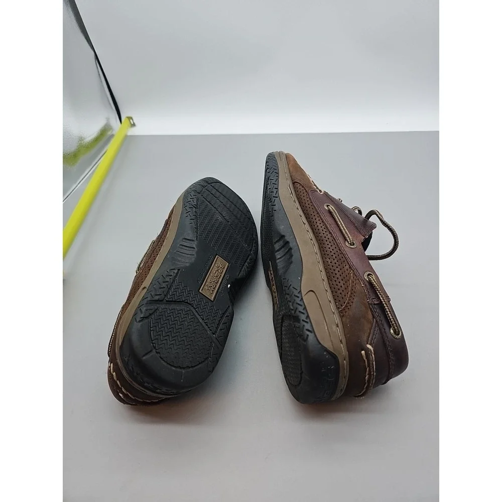SPERRY TOP-SIDER Men's Brown Leather Boat Shoes Boots Mens Size 9